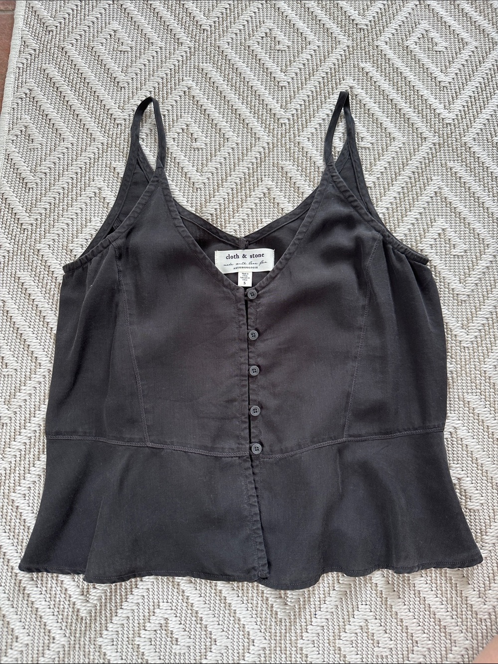 Anthropologie Cloth & Stone Whisper Camisole